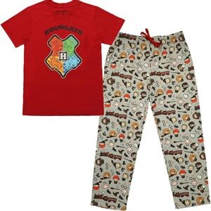 Harry Potter Hogwarts Students Women's Sleep Set NWT SIZE M